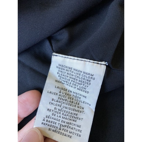 Denim & Supply Ralph Lauren Women's Size Small Black Sheer Button Dress - Picture 9 of 10